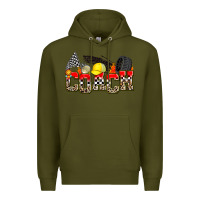 Army Green race coach Premium Hoodie - Zillion Design Studio