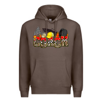 Coffee race coach Premium Hoodie - Zillion Design Studio
