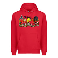 Red race coach Premium Hoodie - Zillion Design Studio