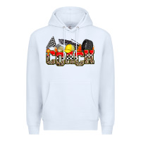 White race coach Premium Hoodie - Zillion Design Studio