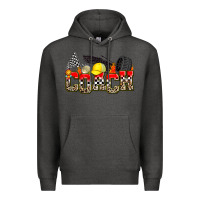 Charcoal Heather race coach Premium Hoodie - Zillion Design Studio