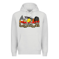 Dove Grey race coach Premium Hoodie - Zillion Design Studio