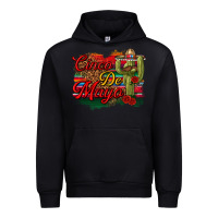 Black Cinco de Mayo Cactus Urban Hoodie - texasbilliewilder
