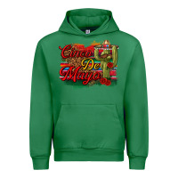 Emerald Cinco de Mayo Cactus Urban Hoodie - texasbilliewilder