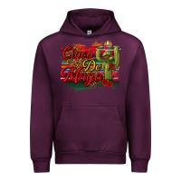 Mauve Wine Cinco de Mayo Cactus Urban Hoodie - texasbilliewilder