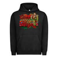 Pigment Black Cinco de Mayo Cactus Urban Hoodie - texasbilliewilder