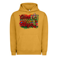 Pigment Peanut Butter Cinco de Mayo Cactus Urban Hoodie - texasbilliewilder