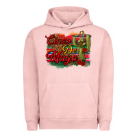 Pigment Salmon Cinco de Mayo Cactus Urban Hoodie - texasbilliewilder
