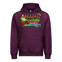 Mauve Wine Mama Cita Needs a Margarita Urban Hoodie - texasbilliewilder