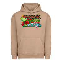 Pigment Burro Mama Cita Needs a Margarita Urban Hoodie - texasbilliewilder
