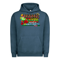Pigment Midnight Navy Mama Cita Needs a Margarita Urban Hoodie - texasbilliewilder