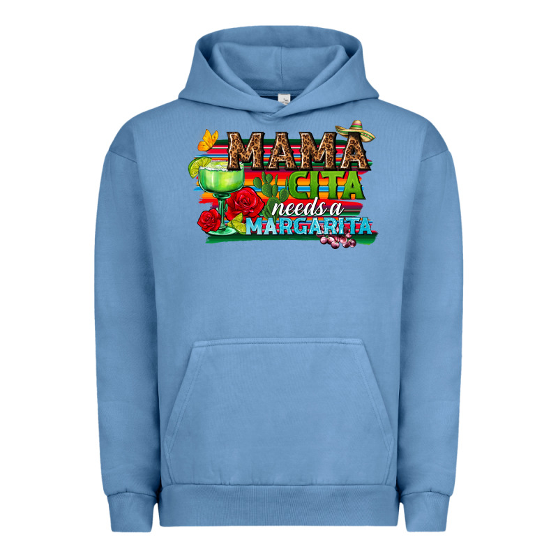 Mama Cita Needs A Margarita Urban Hoodie by texasbilliewilder | Teevron