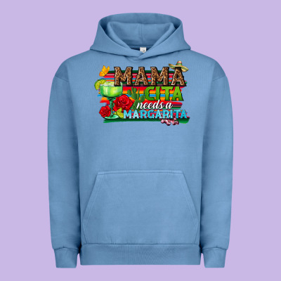 Mama Cita Needs A Margarita Urban Hoodie Designed By Texasbilliewilder