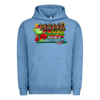 Pigment Pebble Blue Mama Cita Needs a Margarita Urban Hoodie - texasbilliewilder