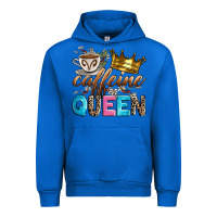 Cobalt caffeine queen Urban Hoodie - Zillion Design Studio