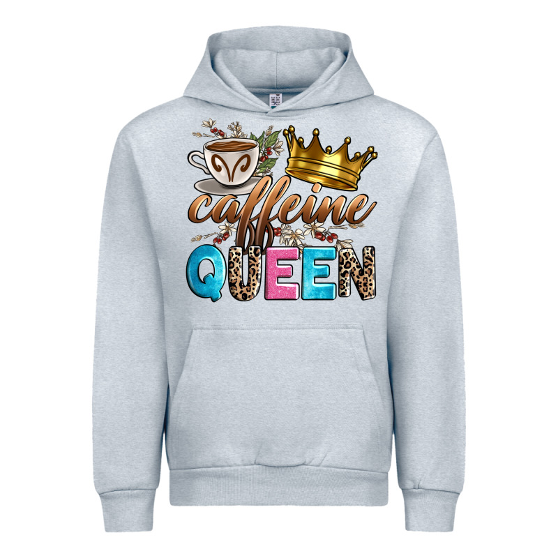 Caffeine Queen Urban Hoodie by Zillion Design Studio | Teevron