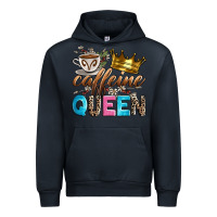 Navy caffeine queen Urban Hoodie - Zillion Design Studio