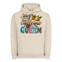Pigment French Oak caffeine queen Urban Hoodie - Zillion Design Studio