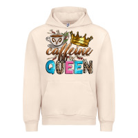Sandshell caffeine queen Urban Hoodie - Zillion Design Studio