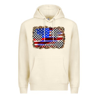 Sandshell race american flag Premium Hoodie - Zillion Design Studio