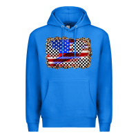 True Royal race american flag Premium Hoodie - Zillion Design Studio
