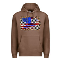 Chestnut race american flag Premium Hoodie - Zillion Design Studio