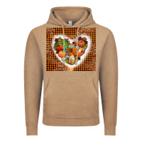 Vintage Coffee western fall heart Vintage Hoodie - AdoDesignShop