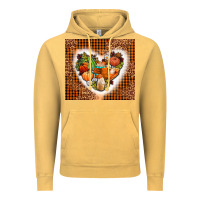 Vintage Mustard western fall heart Vintage Hoodie - AdoDesignShop