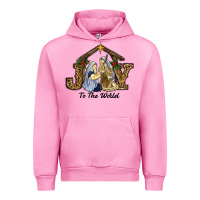 Fuchsia Pink christmas oh holly night Urban Hoodie - RanaPortraitStore