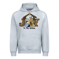 Heather Grey christmas oh holly night Urban Hoodie - RanaPortraitStore