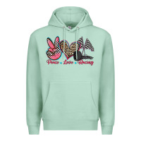 Seafoam peace love racing Premium Hoodie - Zillion Design Studio