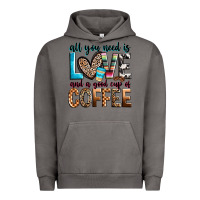 Pigment Tornado all you need is love and a good cup of coffee Urban Hoodie - Zillion Design Studio