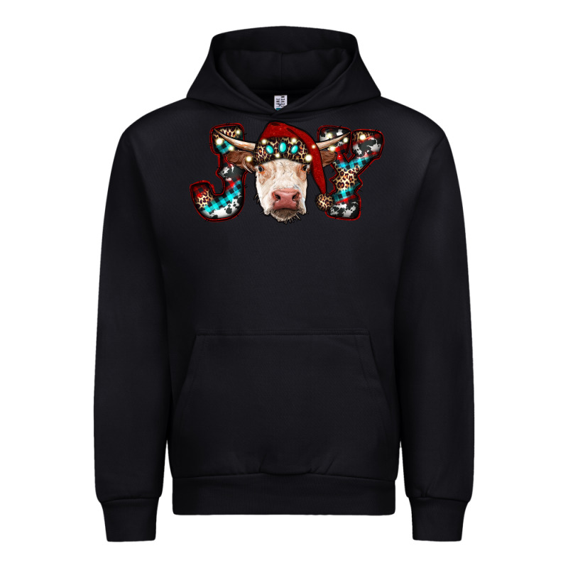 Christmas Joy Cow Urban Hoodie by RanaPortraitStore | Teevron