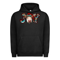 Pigment Black christmas joy cow Urban Hoodie - RanaPortraitStore