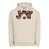Pigment French Oak christmas joy cow Urban Hoodie - RanaPortraitStore