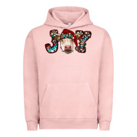 Pigment Salmon christmas joy cow Urban Hoodie - RanaPortraitStore