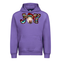 Tulip christmas joy cow Urban Hoodie - RanaPortraitStore