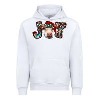 White christmas joy cow Urban Hoodie - RanaPortraitStore