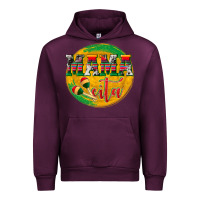 Mauve Wine Mama Cita Urban Hoodie - texasbilliewilder
