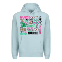 Blue Mist nurse Premium Hoodie - Zillion Design Studio