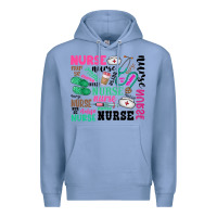 Colony Blue nurse Premium Hoodie - Zillion Design Studio