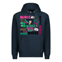 Navy nurse Premium Hoodie - Zillion Design Studio