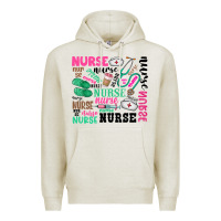 Oatmeal Heather nurse Premium Hoodie - Zillion Design Studio
