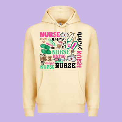 Nurse Premium Hoodie Designed By Zillion Design Studio
