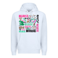 White nurse Premium Hoodie - Zillion Design Studio