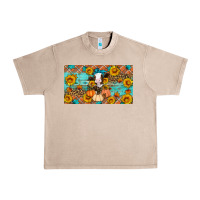 French Oak Fall cow Urban Heavy Tee - Artiststas
