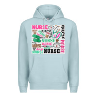 Blue Mist nurse Premium Hoodie - Zillion Design Studio