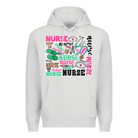 Dove Grey nurse Premium Hoodie - Zillion Design Studio