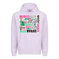 Lilac nurse Premium Hoodie - Zillion Design Studio