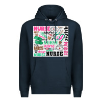 Navy nurse Premium Hoodie - Zillion Design Studio